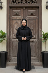 Zahra - Black Embroidery